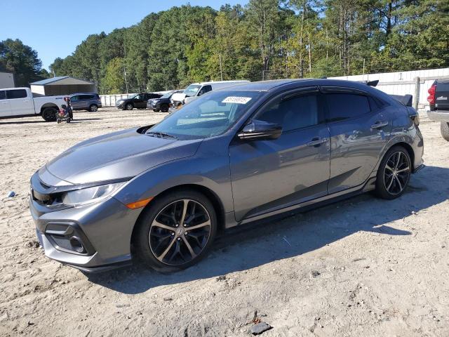 2021 Honda Civic VIN SHHFK7H49MU414078 COPART salvage auction — WATER/FLOOD, De - Cert Of Title-Flood-Veh, sold $350 on 2026-07-21 (photo 1)