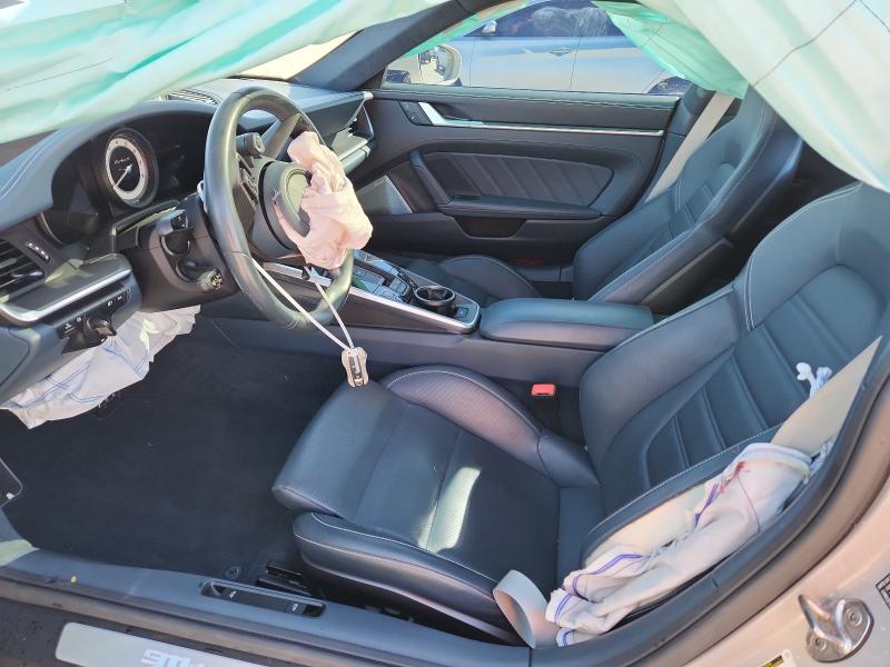 2022 Porsche 911 VIN WP0AD2A98NS255945 COPART salvage auction — FRONT END, Tx - Certificate Of Title, sold $146,000 on 2026-08-24 (photo 7)
