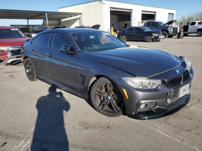 2016 BMW 4 series VIN WBA4A9C57GG695571 COPART salvage auction — FRONT END, Wv - Salvage Certificate, sold $125 on 2026-07-24 (photo 4)