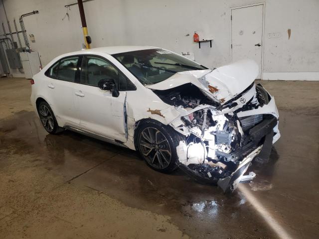 2021 Toyota Corolla VIN JTDS4MCE1MJ062745 COPART salvage auction — FRONT END, IN - CERT OF TITLE-SALVAGE TITLE, sold $2,950 on 2026-07-09 (photo 4)