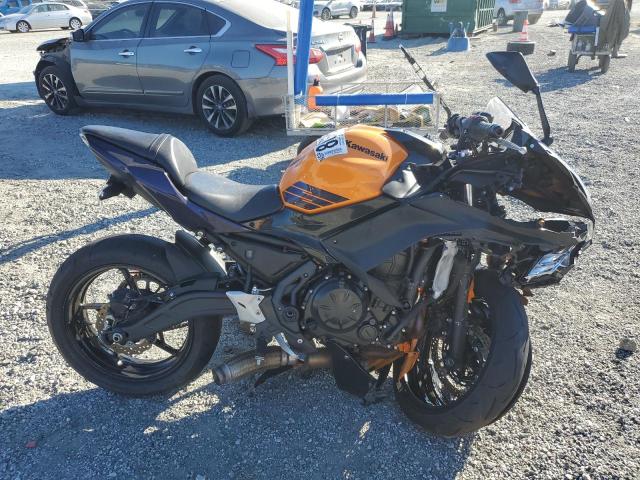 2025 Kawasaki Ex650 VIN ML5EXEP15SDAF6193 COPART salvage auction — FRONT END, Sc - Certificate Of Title, sold $575 on 2026-07-30 (photo 1)