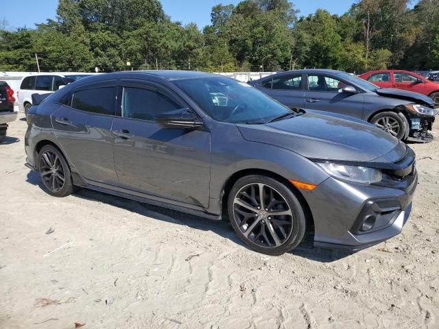 2021 Honda Civic VIN SHHFK7H49MU414078 COPART salvage auction — WATER/FLOOD, De - Cert Of Title-Flood-Veh, sold $350 on 2026-07-21 (photo 4)