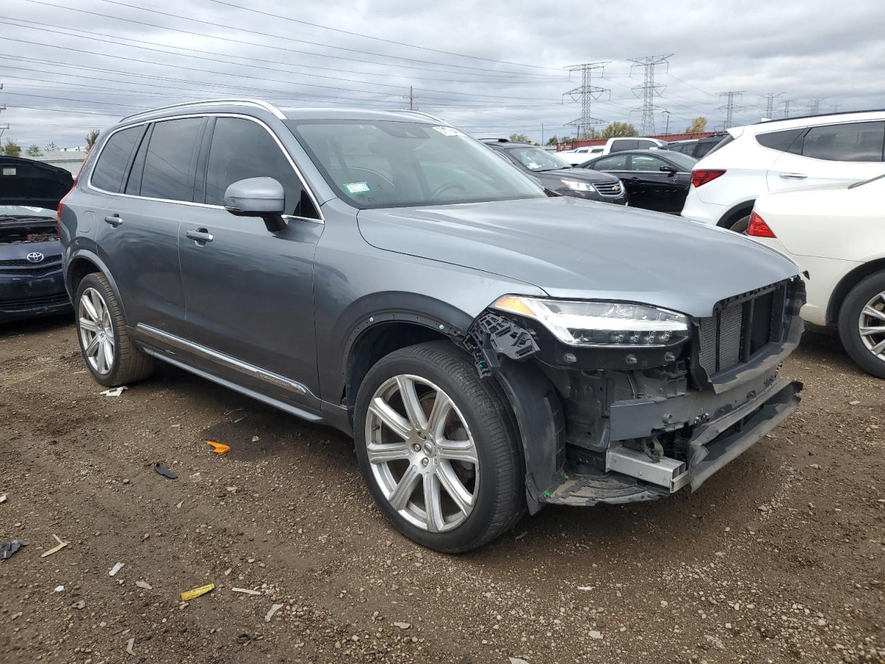 2017 Volvo XC90 VIN YV4A22PL3H1175436 COPART salvage auction — Front End, IL - SALVAGE CERTIFICATE, sold $10,200 on 2026-06-30 (photo 4)