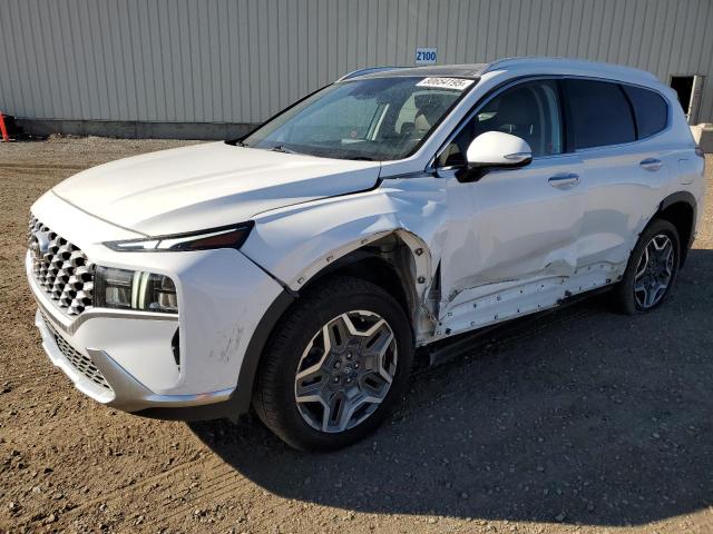 2021 Hyundai Santa fe VIN KM8S5DA13MU003770 COPART salvage auction — SIDE, Ab - Bos - Salvage, sold $3,100 on 2026-07-21 (photo 1)