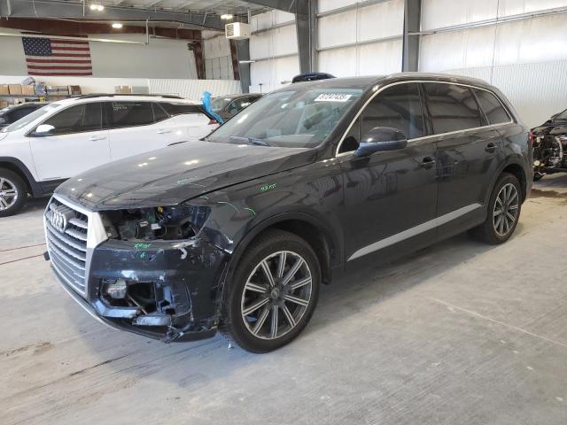 2017 Audi Q7 VIN WA1LAAF77HD003481 COPART salvage auction — FRONT END, Ne - Cert Of Title-Salvage, sold $6,100 on 2026-07-07 (photo 1)
