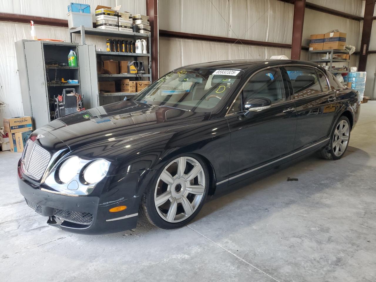 2007 Bentley Continental VIN SCBBR93W278044065 — COPART salvage auction photo