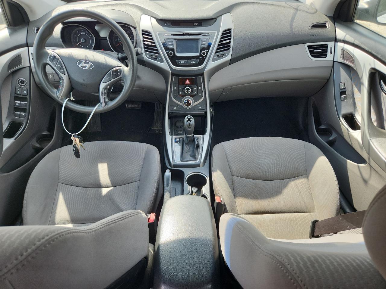 2014 Hyundai Elantra VIN 5NPDH4AE4EH462423 COPART salvage auction — Front End, LA - PERMIT TO SELL, sold $1,400 on 2026-07-09 (photo 8)