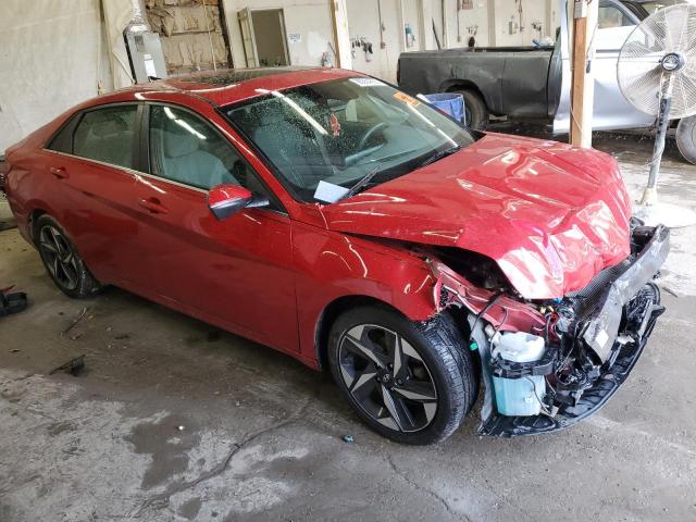 2022 Hyundai Elantra VIN 5NPLN4AG4NH062688 COPART salvage auction — FRONT END, Tn - Salvage Certificate, sold $1,700 on 2026-07-28 (photo 4)