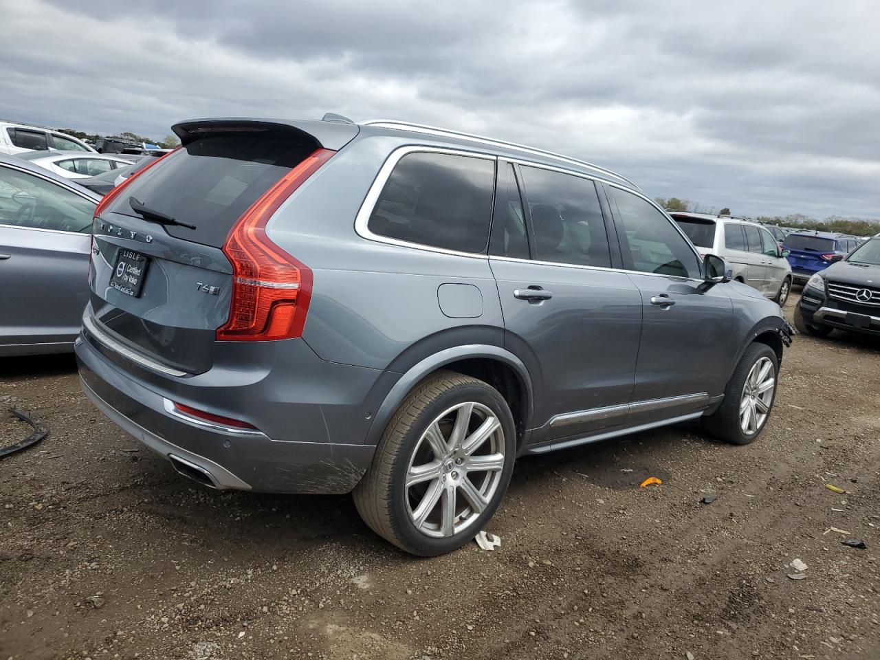 2017 Volvo XC90 VIN YV4A22PL3H1175436 COPART salvage auction — Front End, IL - SALVAGE CERTIFICATE, sold $10,200 on 2026-06-30 (photo 3)