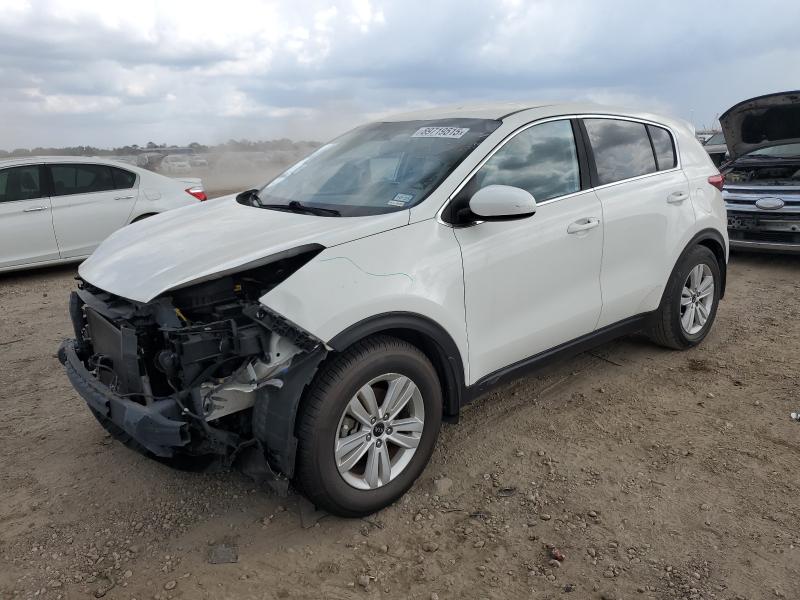 2019 Kia Sportage VIN KNDPM3AC8K7591623 COPART salvage auction — FRONT END, Tx - Salvage Vehicle Title, sold $2,050 on 2026-07-23 (photo 1)