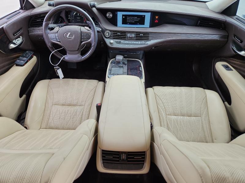 2018 Lexus Ls VIN JTHB5LFF7J5003830 COPART salvage auction — Front End, CA - CERT OF TITLE-SALVAGED (P), sold $22,500 on 2025-12-01 (photo 8)