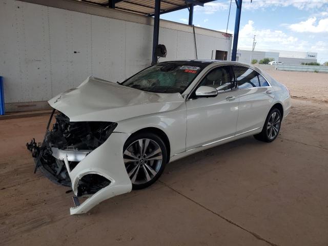2018 Mercedes-benz S class VIN WDDUG6EB6JA356402 COPART salvage auction — FRONT END, Salvage Title, sold $600 on 2026-08-11 (photo 1)