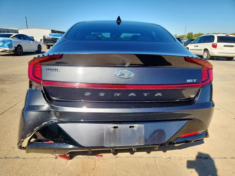 2021 Hyundai Sonata VIN 5NPEJ4J22MH122538 COPART salvage auction — REAR END, Tx - Salvage Vehicle Title, sold $6,300 on 2026-07-23 (photo 6)