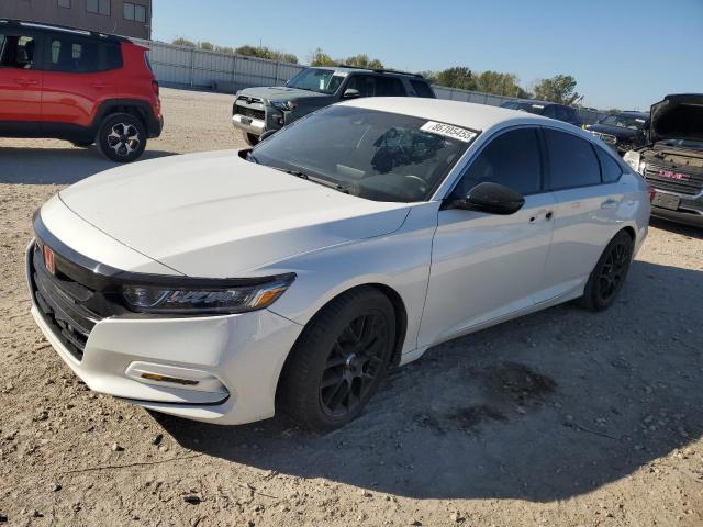 2018 Honda Accord VIN 1HGCV1F36JA239054 COPART salvage auction — SIDE, MO - CERTIFICATE OF TITLE, sold $9,200 on 2026-07-02 (photo 1)