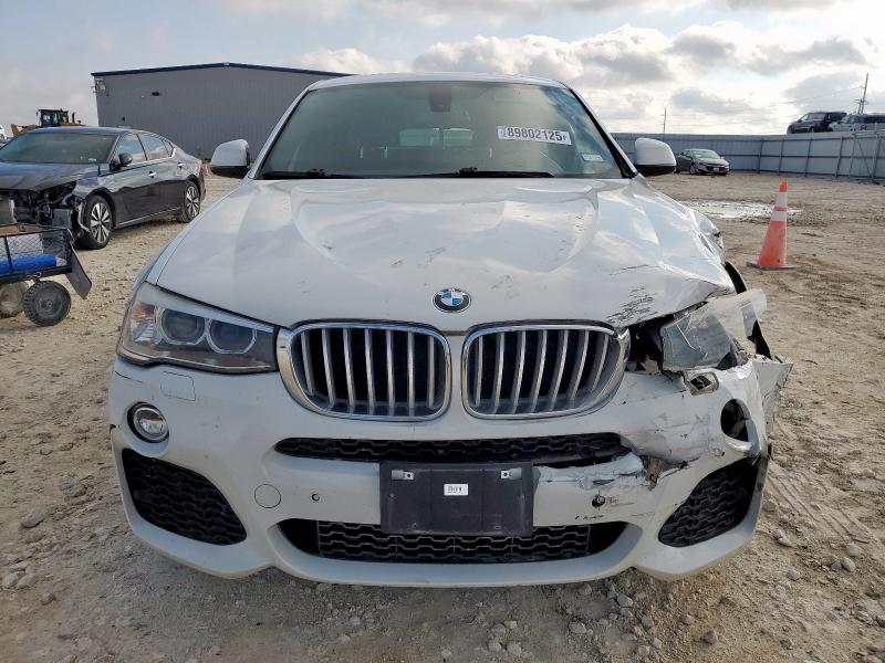 2016 BMW X4 VIN 5UXXW3C59G0M90324 COPART salvage auction — FRONT END, Tx - Salvage Vehicle Title, sold $2,700 on 2026-07-09 (photo 5)