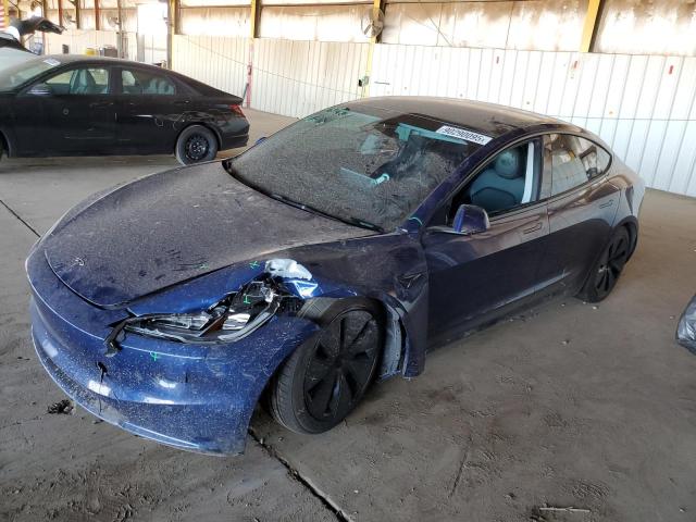 2024 Tesla Model 3 VIN 5YJ3E1EA1RF831219 COPART salvage auction — FRONT END, Az - Cert Of Title - Salvage, sold $11,300 on 2026-07-27 (photo 1)