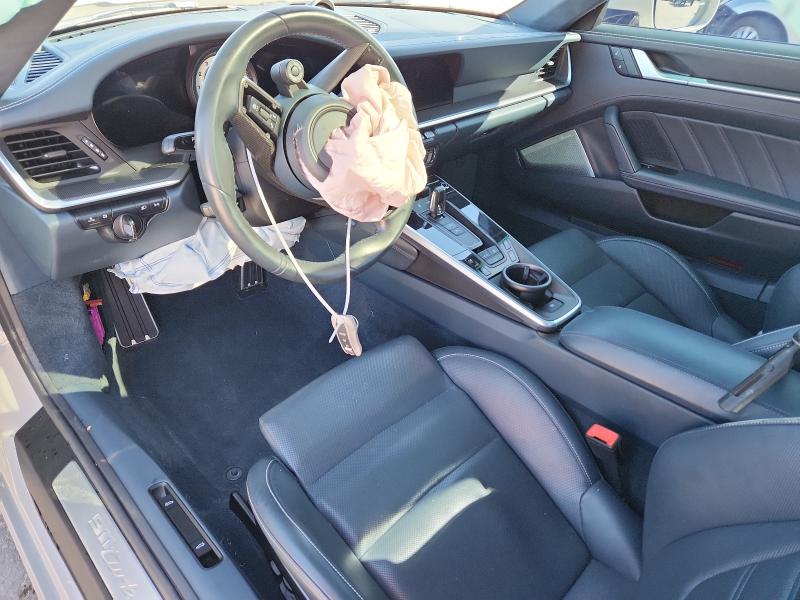 2022 Porsche 911 VIN WP0AD2A98NS255945 COPART salvage auction — FRONT END, Tx - Certificate Of Title, sold $146,000 on 2026-07-30 (photo 8)