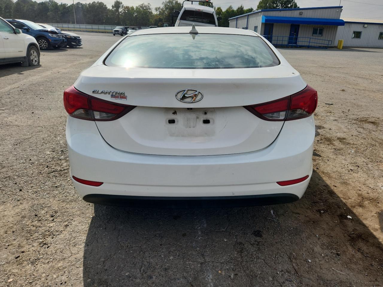 2014 Hyundai Elantra VIN 5NPDH4AE4EH462423 COPART salvage auction — Front End, LA - PERMIT TO SELL, sold $1,400 on 2026-07-09 (photo 6)