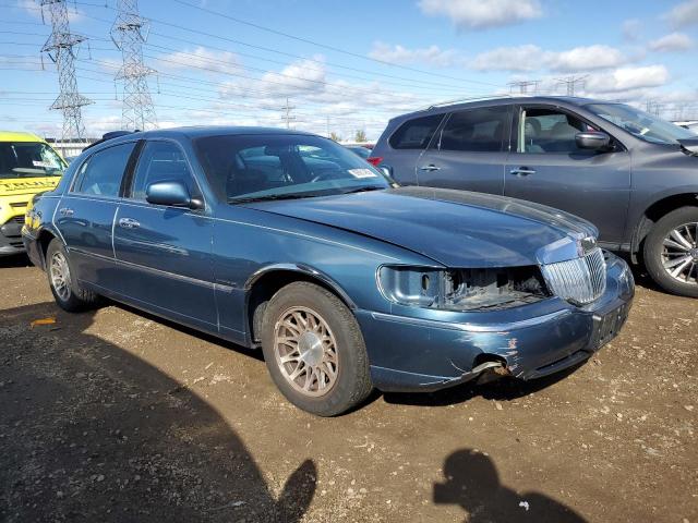 2001 Lincoln TOWN CAR VIN 1LNHM82W11Y707761 COPART salvage auction — FRONT END, Il - Salvage Certificate, sold $250 on 2026-07-09 (photo 4)