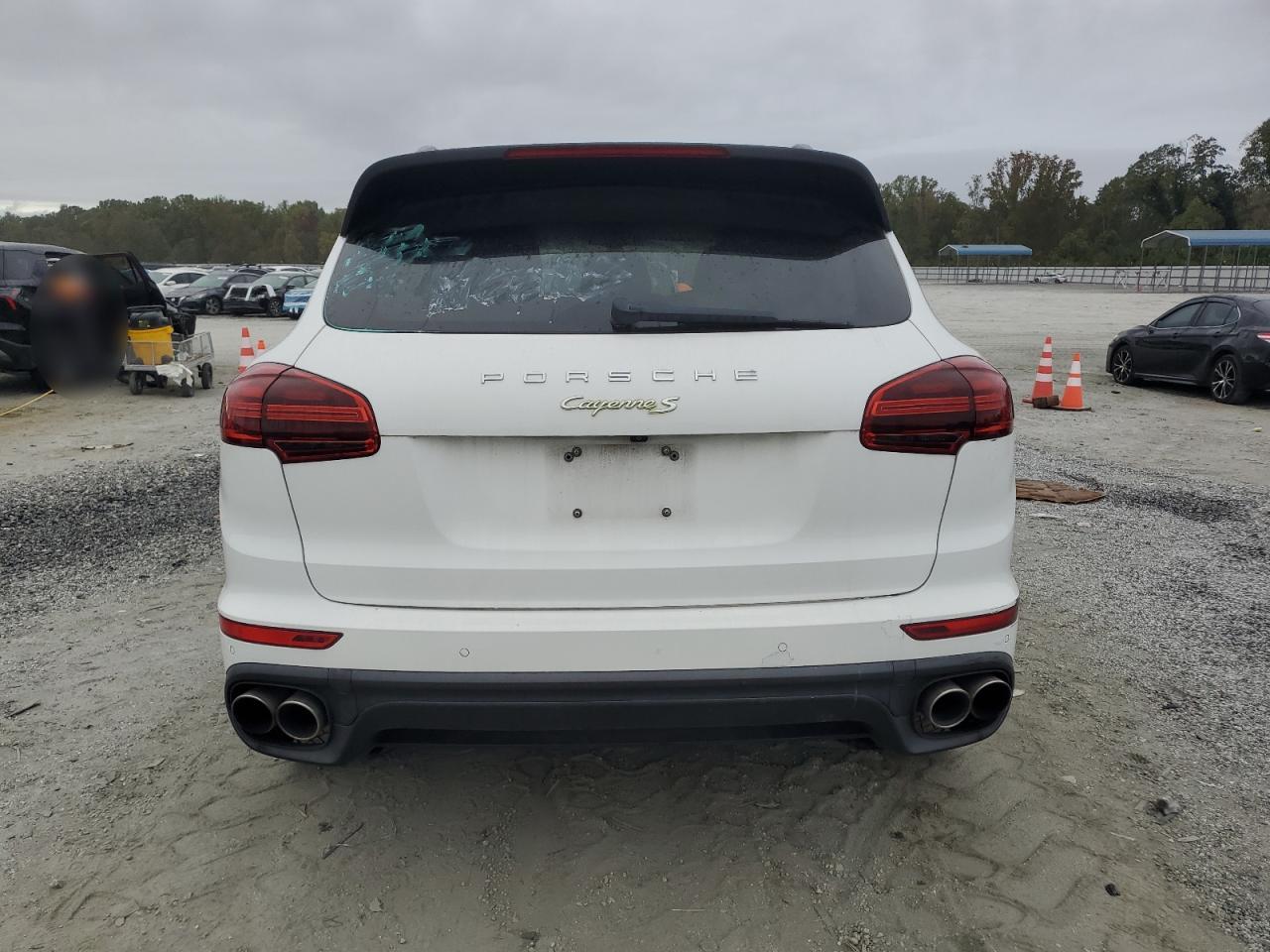2017 Porsche Cayenne VIN WP1AE2A27HLA70329 COPART salvage auction — Mechanical, GA - CERTIFICATE OF TITLE, sold $2,100 on 2026-07-01 (photo 6)