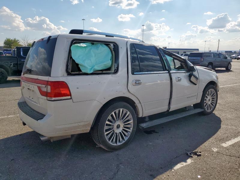 2015 Lincoln Navigator VIN 5LMJJ2JT6FEJ11307 COPART salvage auction — ROLLOVER, Nm - Cert Of Title-Salvage, sold $175 on 2026-07-31 (photo 3)