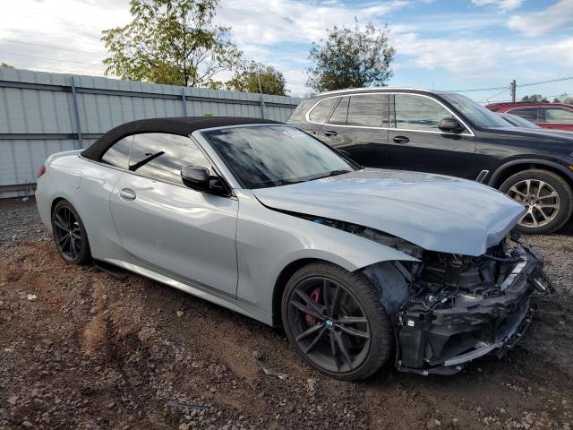 2022 BMW M440i VIN WBA53AT08NCJ10750 COPART salvage auction — FRONT END, Nj - Cert Of Title-Salvage, sold $17,400 on 2026-08-25 (photo 4)