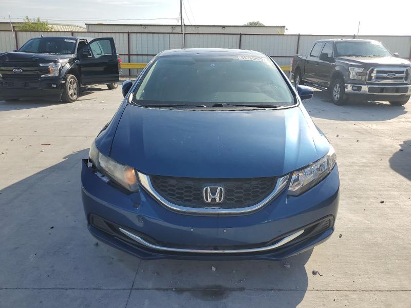 2014 Honda Civic VIN 2HGFB2F83EH529332 COPART salvage auction — REAR END, Tx - Cert Of Title-Rebuilt Salvage, sold $1,650 on 2026-07-02 (photo 5)