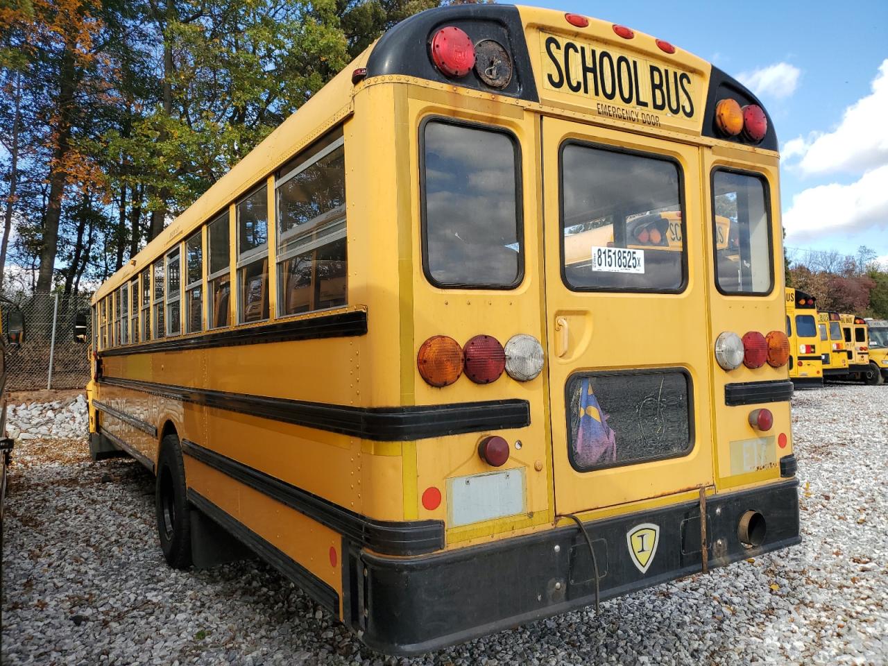 2011 Ic Ce Series School VIN 4DRBUSKN2BB368152 COPART salvage auction — Normal Wear, PA - CERT OF TITLE, sold $1,400 on 2026-07-08 (photo 3)