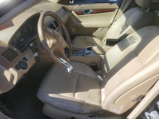 2008 Mercedes-benz C class VIN WDDGF81X58F105347 COPART salvage auction — BURN, Ct - Cert Of Title-Salvage, sold $475 on 2026-07-24 (photo 7)