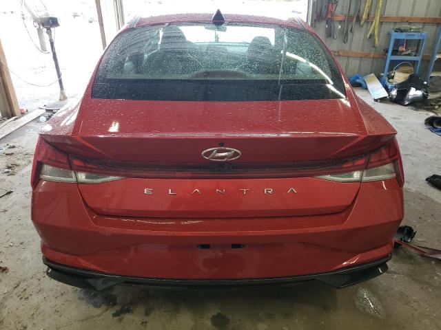 2022 Hyundai Elantra VIN 5NPLN4AG4NH062688 COPART salvage auction — FRONT END, Tn - Salvage Certificate, sold $1,700 on 2026-07-28 (photo 6)