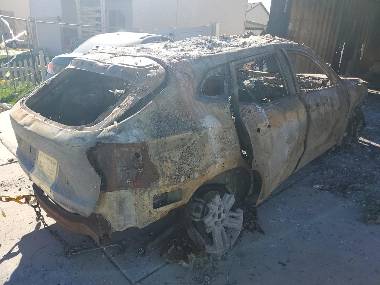 2025 Chevrolet Trax VIN KL77LKEP5SC315253 COPART salvage auction — Burn, UT - SALVAGE CERTIFICATE, sold $125 on 2026-06-26 (photo 3)