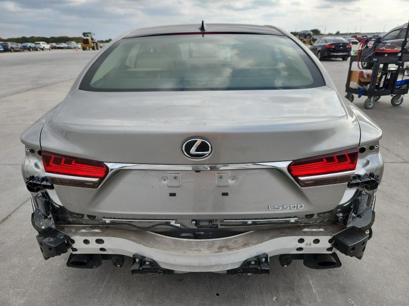 2018 Lexus Ls VIN JTHB5LFF7J5003830 COPART salvage auction — Front End, CA - CERT OF TITLE-SALVAGED (P), sold $22,500 on 2025-12-01 (photo 6)