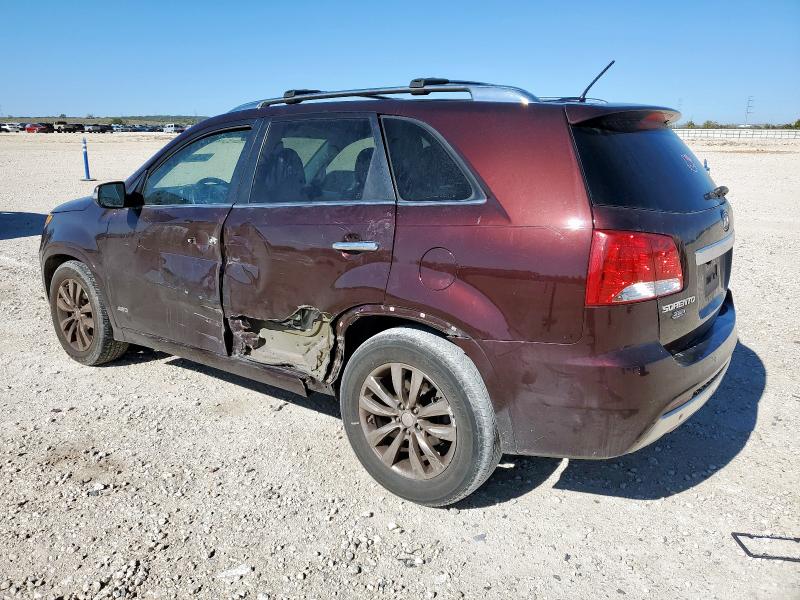 2013 Kia Sorento VIN 5XYKWDA25DG393864 COPART salvage auction — SIDE, TX - SALVAGE VEHICLE TITLE (P), sold $775 on 2026-07-30 (photo 2)
