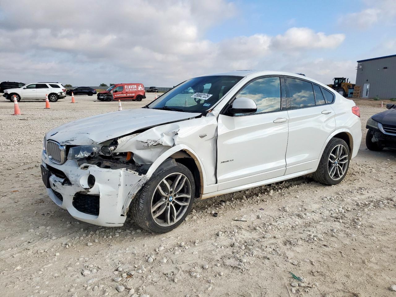 2016 BMW X4 VIN 5UXXW3C59G0M90324 COPART salvage auction — Front End, TX - SALVAGE VEHICLE TITLE (P), sold $2,700 on 2026-07-09 (photo 1)