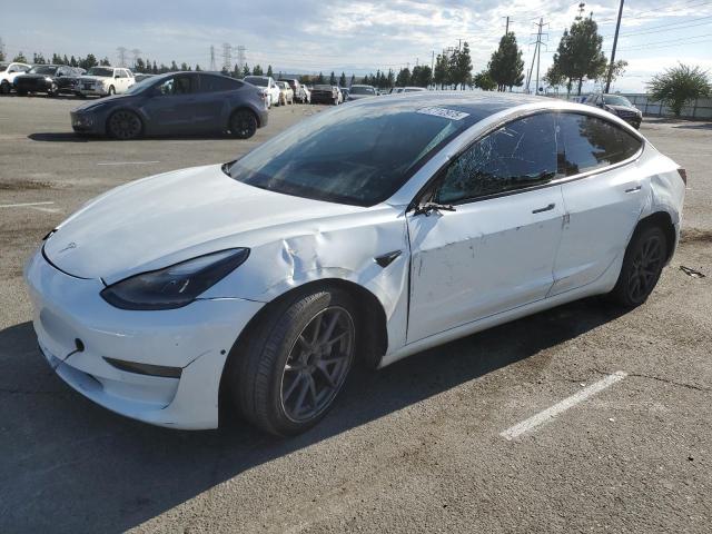 2021 Tesla Model 3 VIN 5YJ3E1EA5MF074687 COPART salvage auction — FRONT END, Ca - Non-Repairable Vehicle Cert, sold $4,000 on 2026-07-09 (photo 1)
