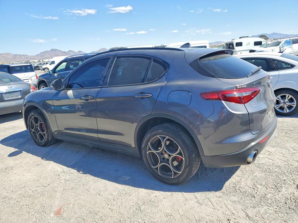 2018 Alfa romeo Stelvio VIN ZASFAKPN2J7B83051 COPART salvage auction — FRONT END, NV - SALVAGE TITLE, sold $4,750 on 2026-10-13 (photo 2)