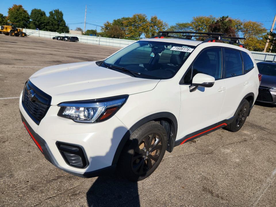 2019 Subaru Forester VIN JF2SKAPC9KH489996 — COPART salvage auction photo