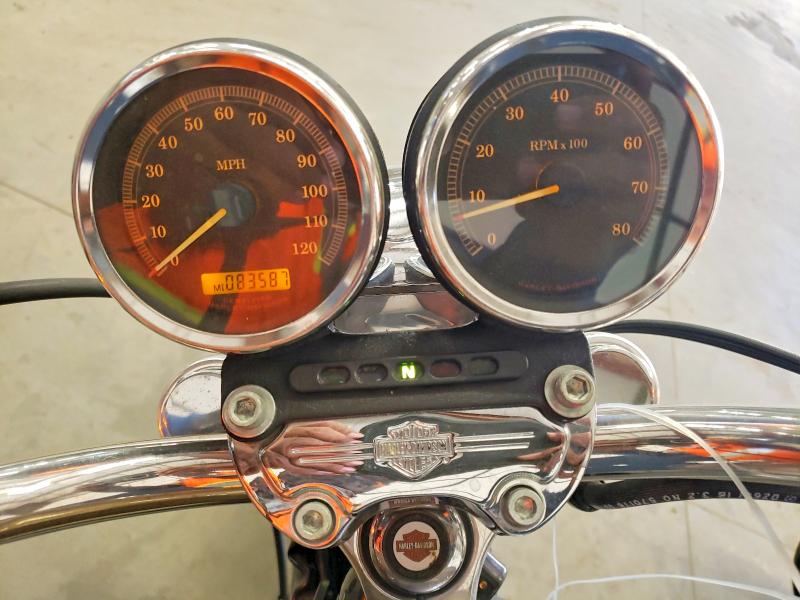 2004 Harley-davidson Xl1200 VIN 1HD1CLP134K450830 COPART salvage auction — MINOR DENT/SCRATCHES, Vt - Certificate Of Title, sold $800 on 2026-10-08 (photo 7)