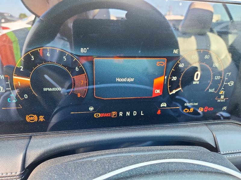 2024 Ford Mustang VIN 1FAGP8UHXR5126350 COPART salvage auction — FRONT END, Ca - Salvage Certificate, sold $9,800 on 2026-10-22 (photo 9)