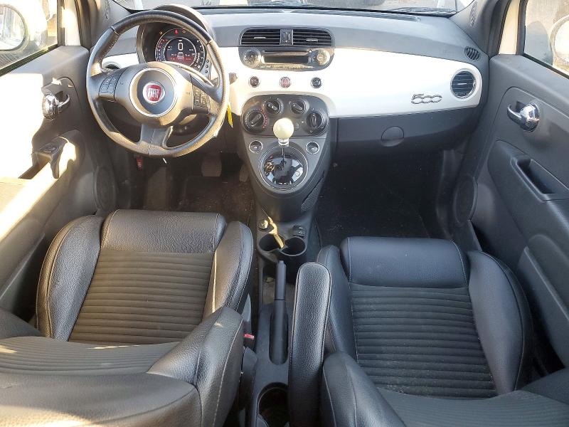 2015 Fiat 500 VIN 3C3CFFBRXFT721744 COPART salvage auction — MINOR DENT/SCRATCHES, VT - CERTIFICATE OF TITLE (P), sold $1,150 on 2026-10-23 (photo 8)