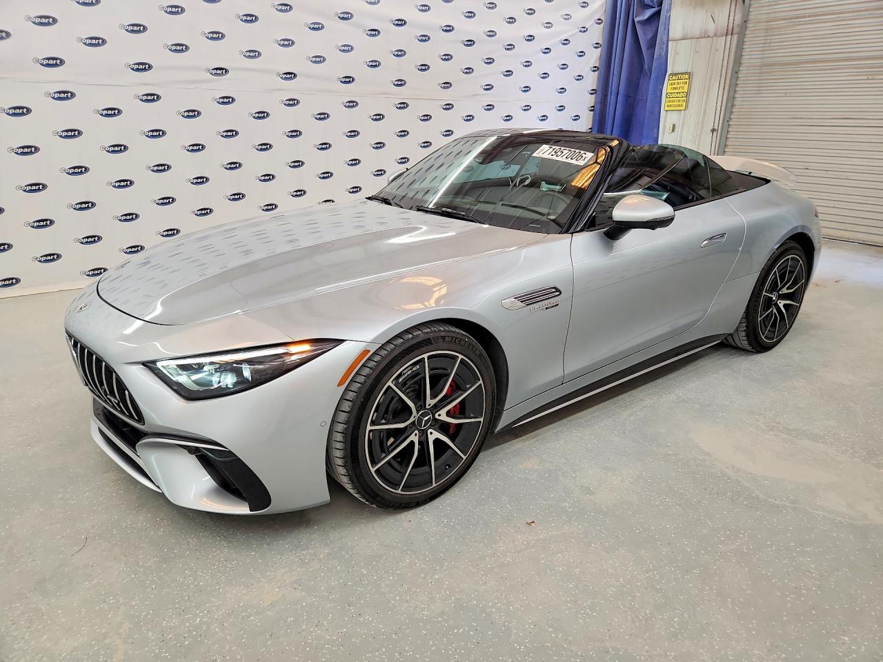2022 Mercedes-Benz SL-Class VIN W1KVK8AB7NF001316 — COPART salvage auction photo