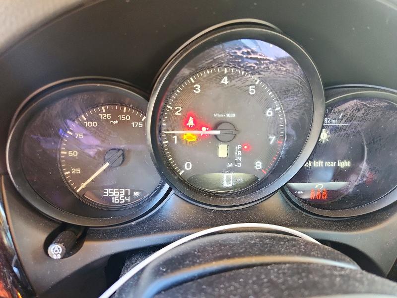 2024 Porsche Macan VIN WP1AA2A53RLB04497 COPART salvage auction — FRONT END, Ca - Salvage Certificate, sold $13,600 on 2026-10-15 (photo 9)