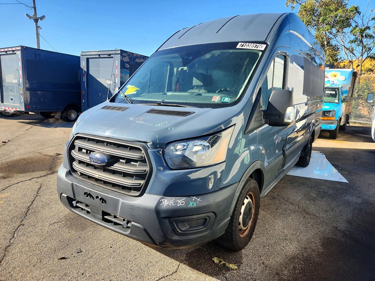 2020 Ford Transit VIN 1FTBR3X83LKB27880 — COPART salvage auction photo