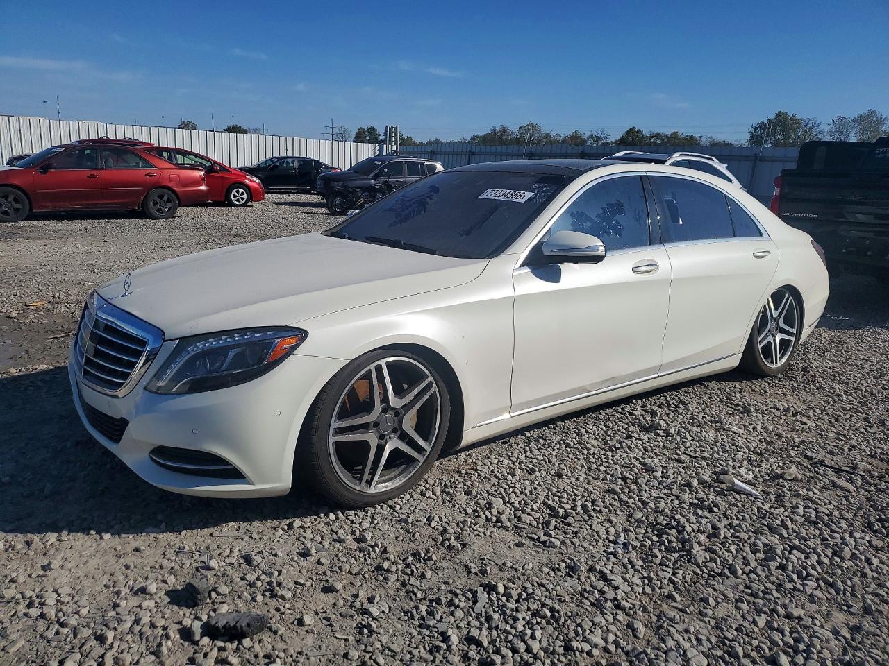 2015 Mercedes-Benz S-Class VIN WDDUG8FB9FA157779 — COPART salvage auction photo