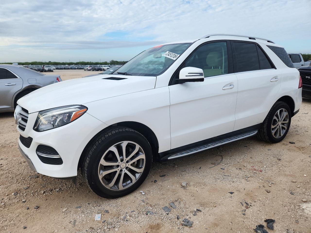2016 Mercedes-Benz GLE-Class VIN 4JGDA5JB3GA811948 — COPART salvage auction photo