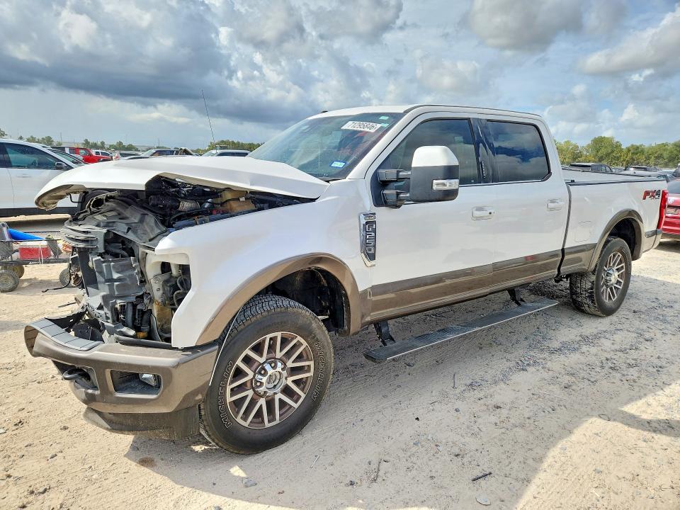 2018 Ford F-250 super duty VIN 1FT7W2BT8JEC56021 — COPART salvage auction photo