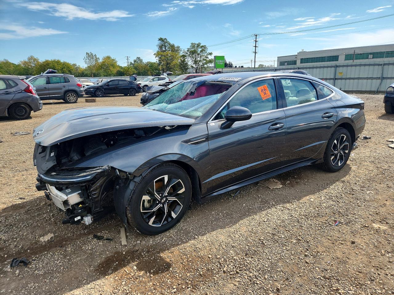 2025 Hyundai Sonata VIN KMHL64JA3SA450163 — COPART salvage auction photo