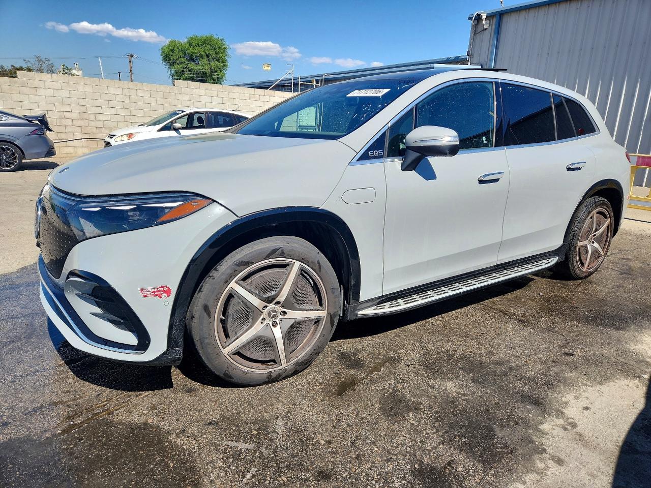 2023 Mercedes-Benz EQS VIN 4JGDM2DB6PA027491 — COPART salvage auction photo