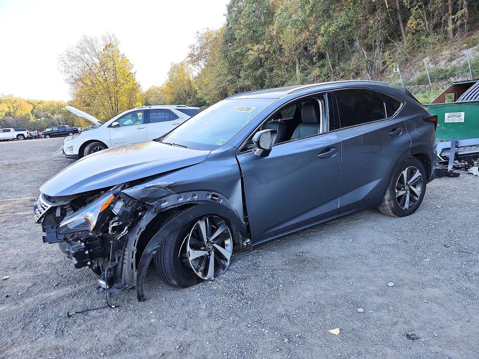 2021 Lexus Nx VIN JTJGARDZ3M2241356 — COPART salvage auction photo