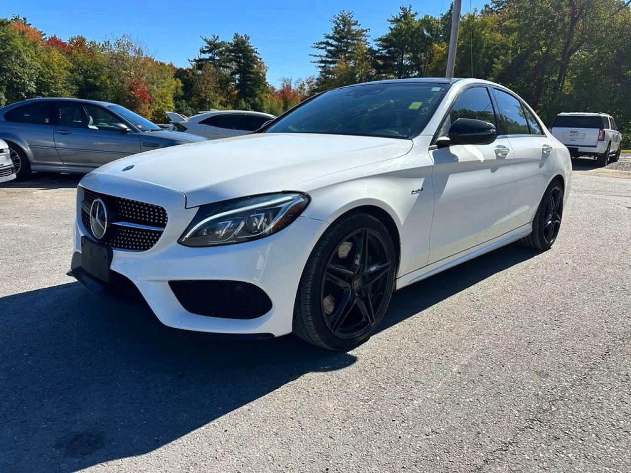 2016 Mercedes-Benz C-Class VIN 55SWF6EB3GU168036 — COPART salvage auction photo